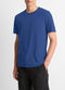 Vince Garment Dyed T-Shirt in Faded Cobalt