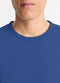 Vince Garment Dyed T-Shirt in Faded Cobalt