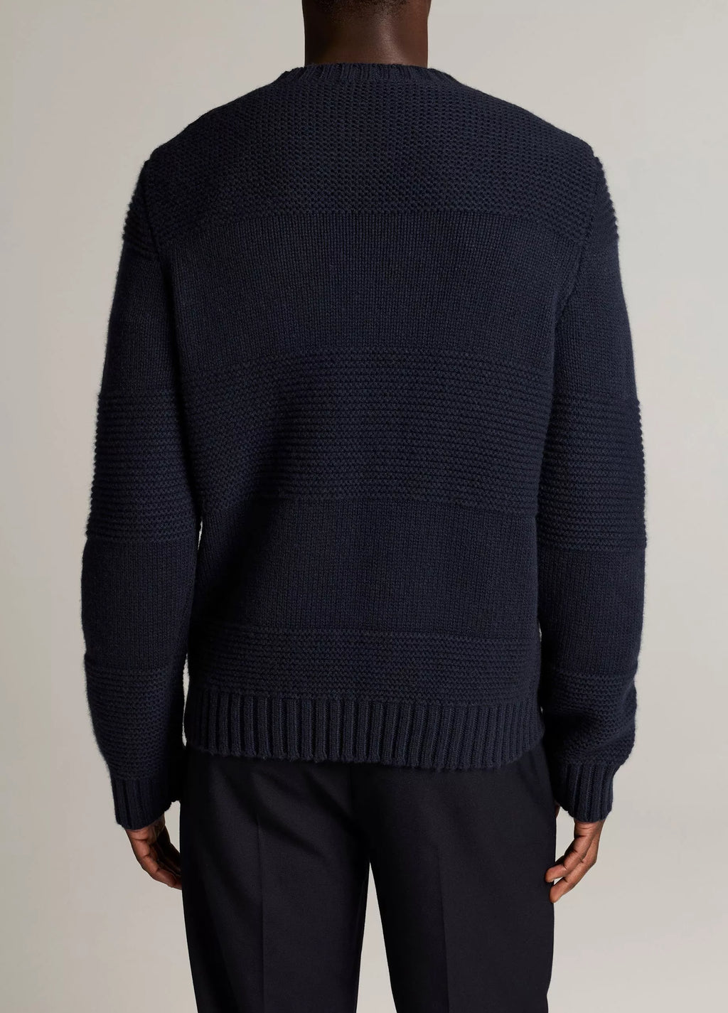 Vince Garter Rugby Wool Sweater - Coastal