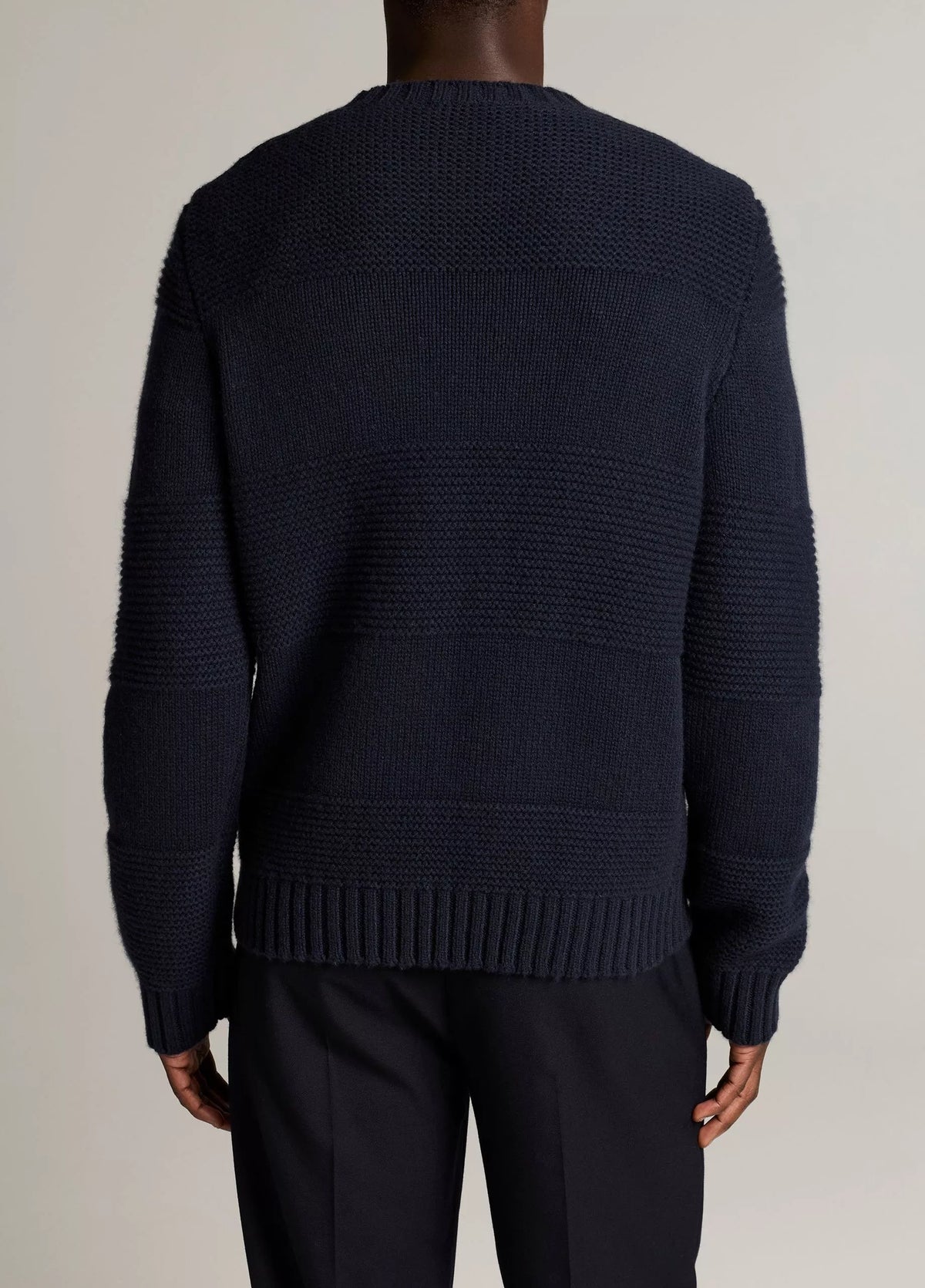 Vince Garter Rugby Wool Sweater - Coastal