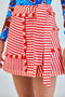 Hunter Bell Bay Skirt - Poppy Stripe