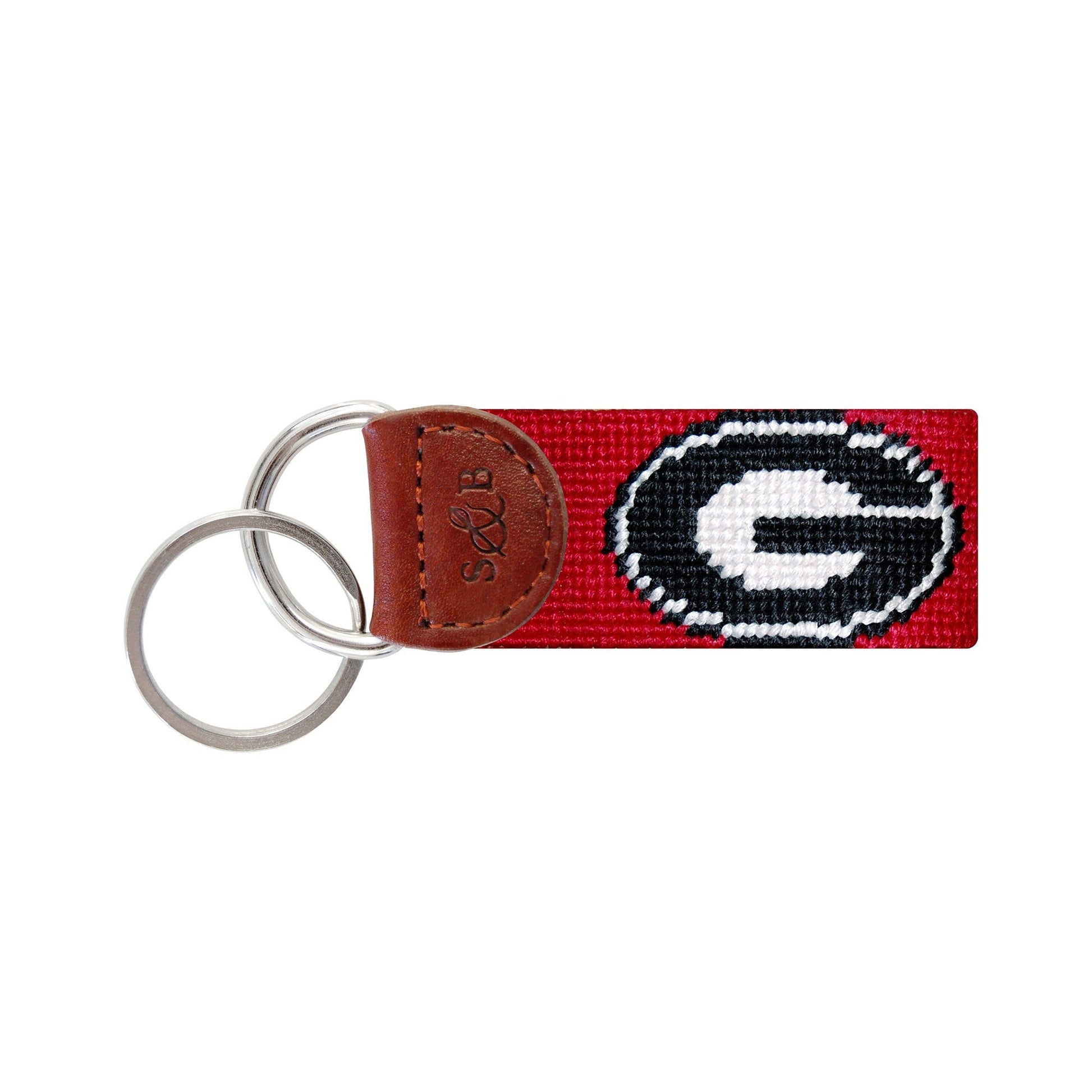 Smathers & Branson Georgia G Key Fob - Red