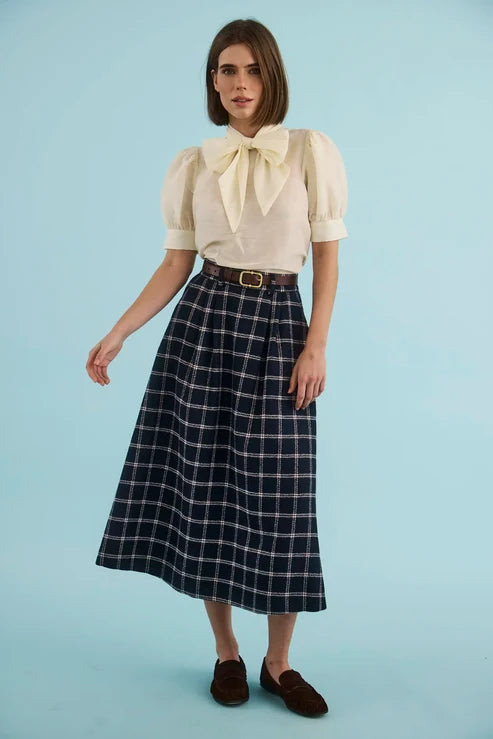 Hunter Bell Queenby Skirt - St Andrews Check