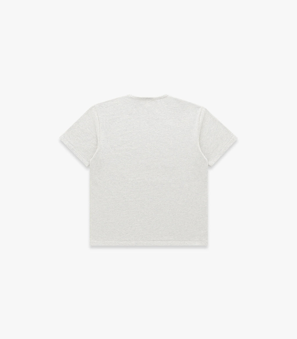 Knickerbocker Heavyweight Gym T-Shirt - Oat Grey