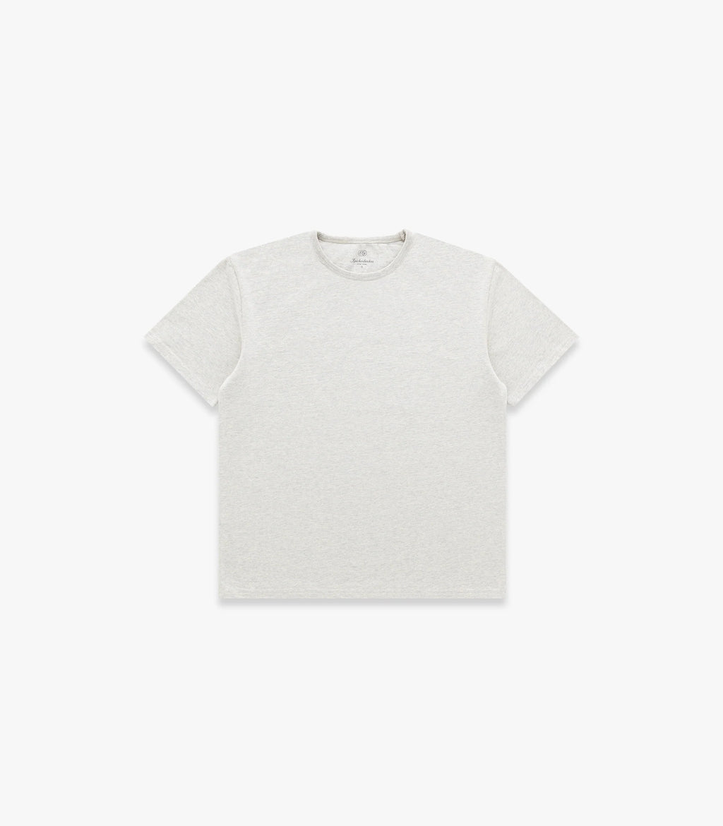 Knickerbocker Heavyweight Gym T-Shirt - Oat Grey