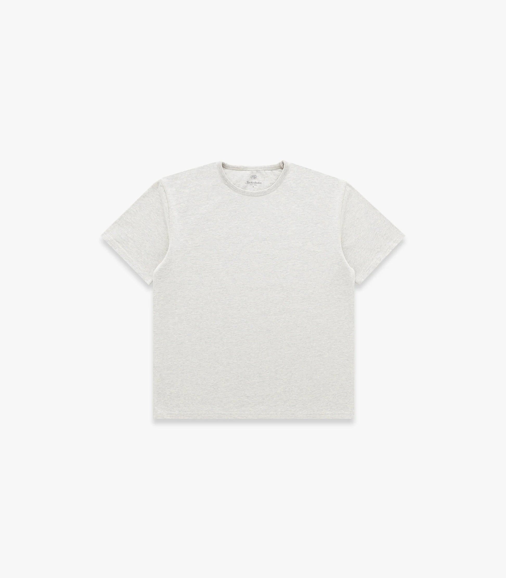 Knickerbocker Heavyweight Gym T-Shirt - Oat Grey
