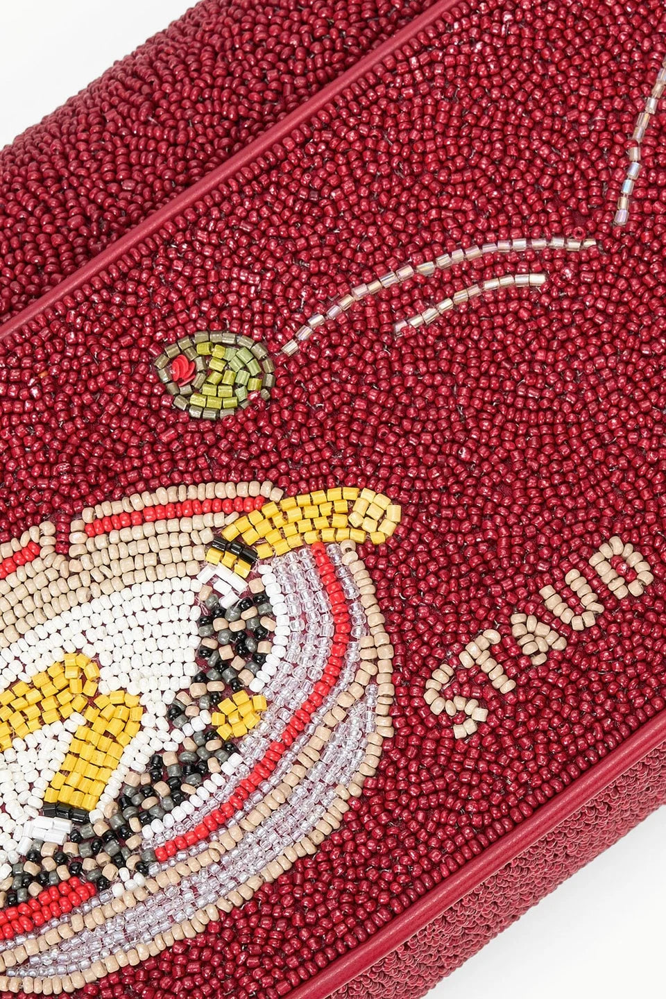 Staud Tommy Beaded Bag - Extra Dirty