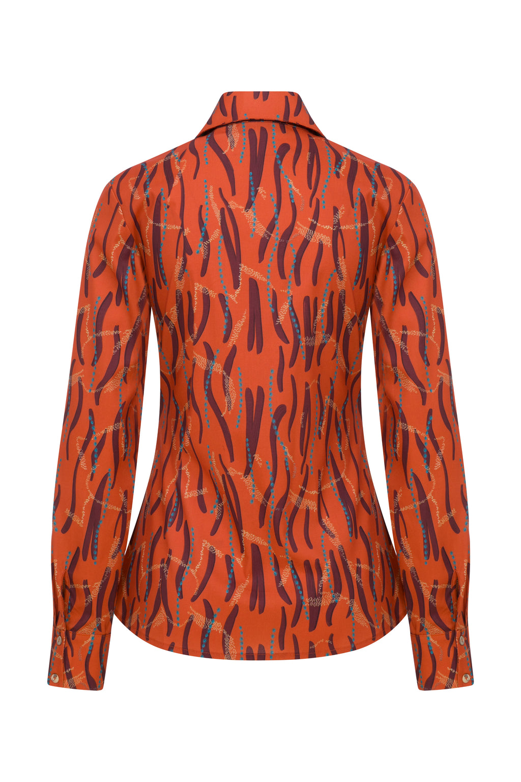 ANIM Hafz Printed Long Sleeved Button Down