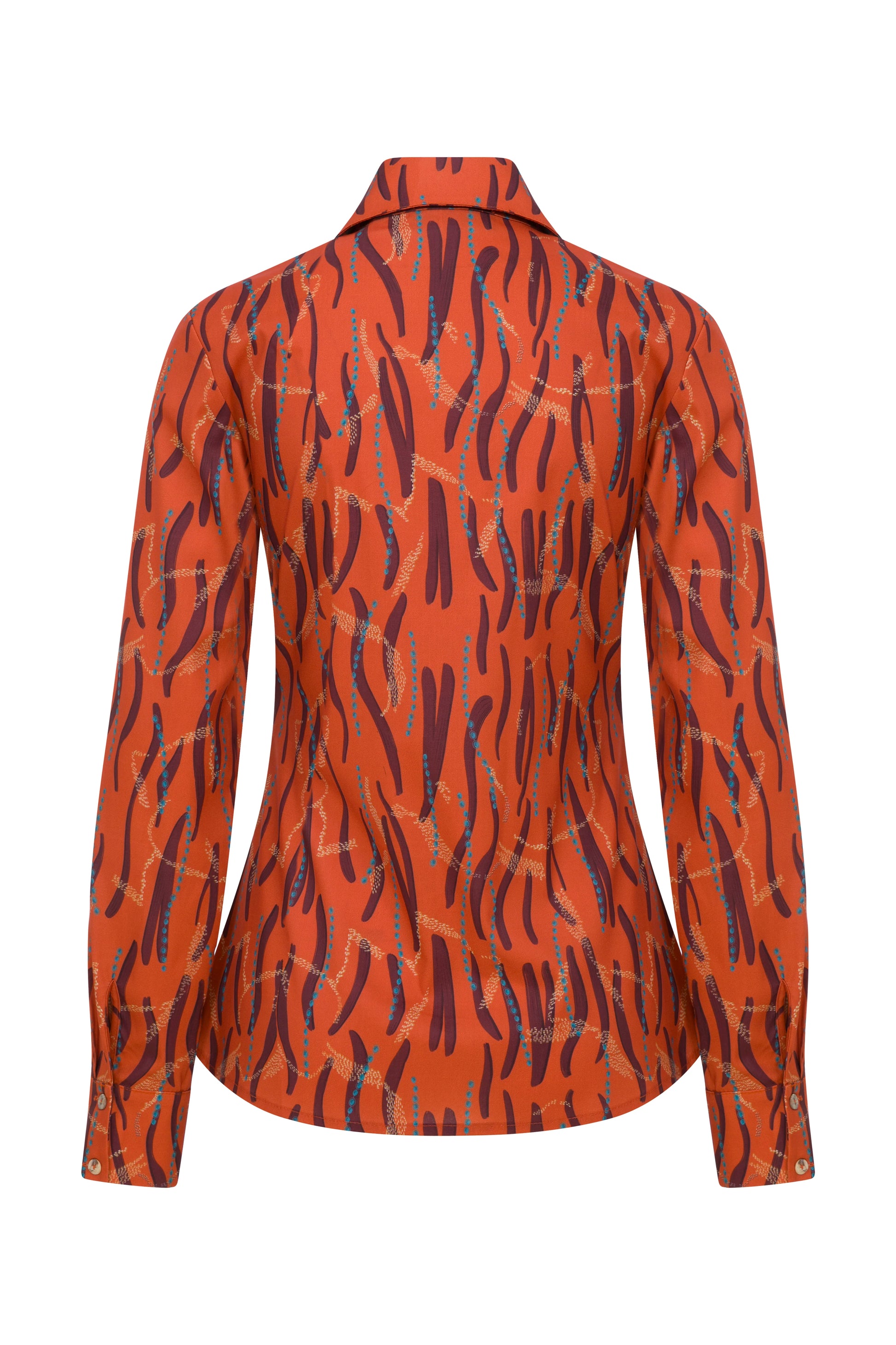 ANIM Hafz Printed Long Sleeved Button Down