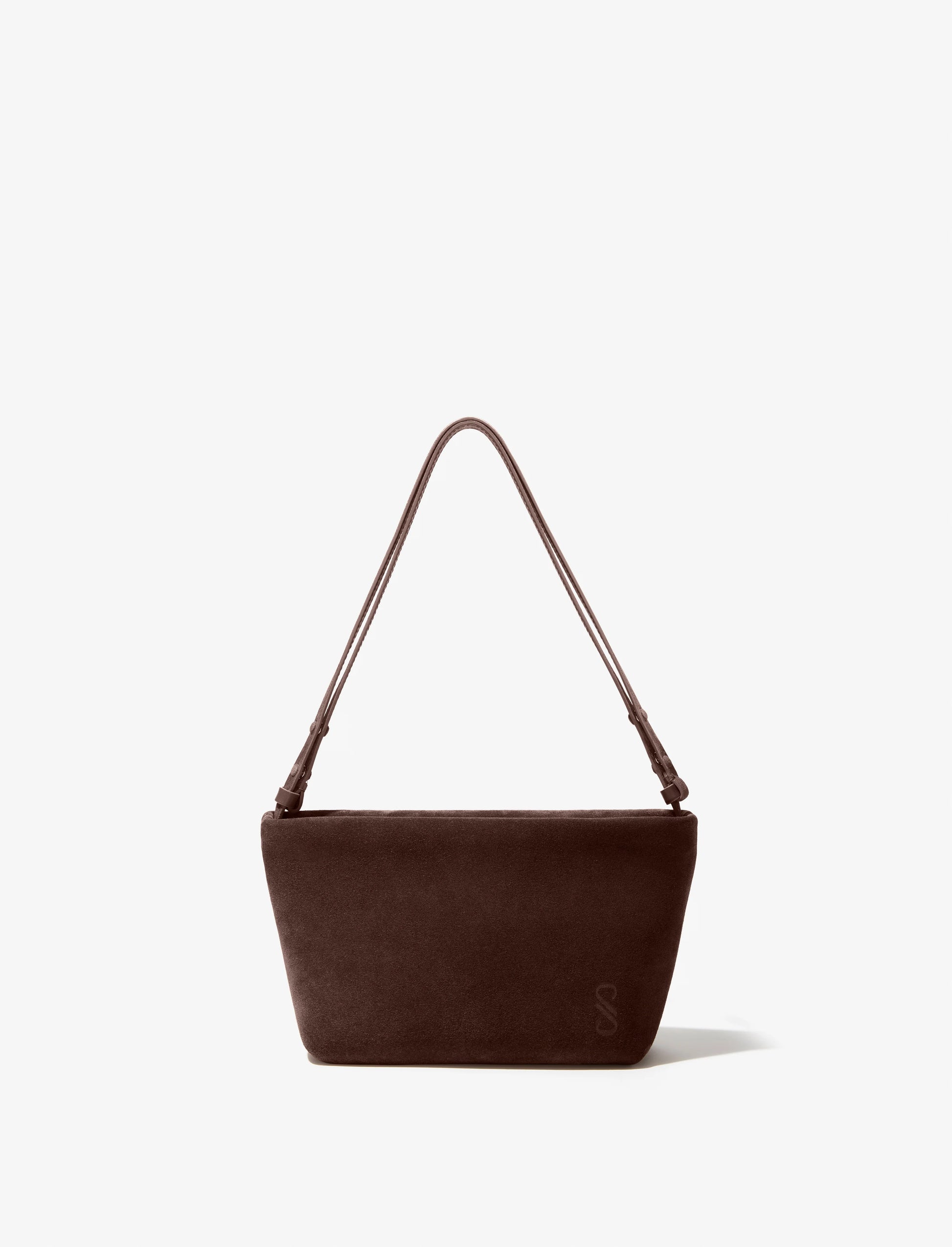 Proenza Schouler Bond Bag in Suede - Chocolate
