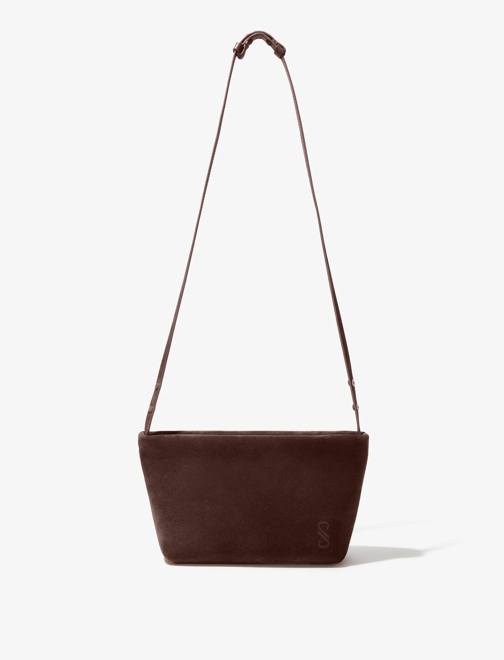 Proenza Schouler Bond Bag in Suede - Chocolate