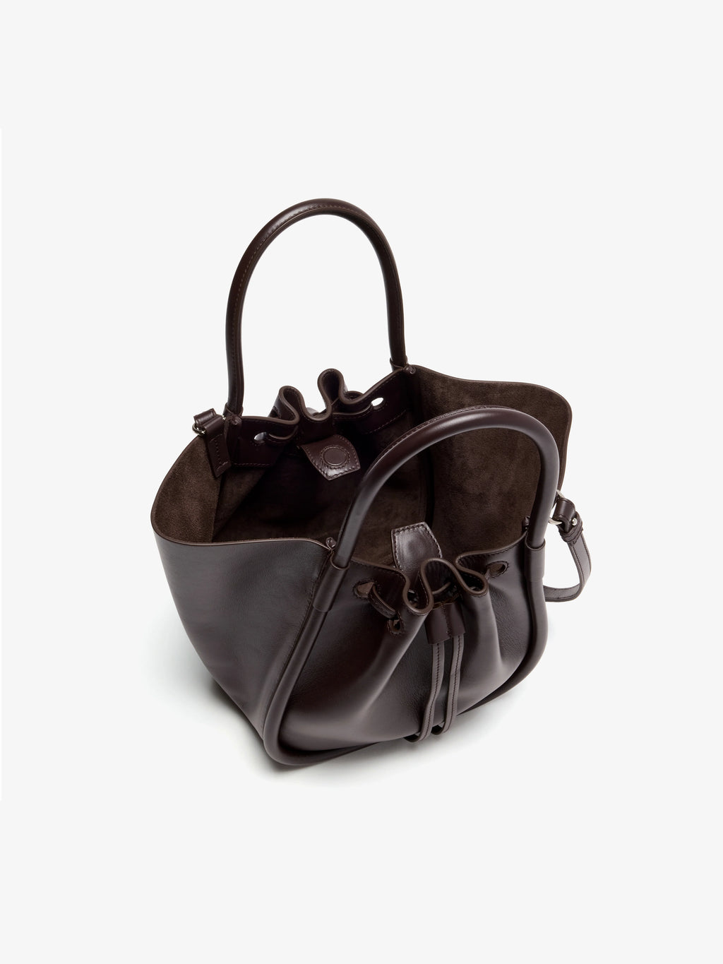 Proenza Schouler Small Ruched Tote - Espresso