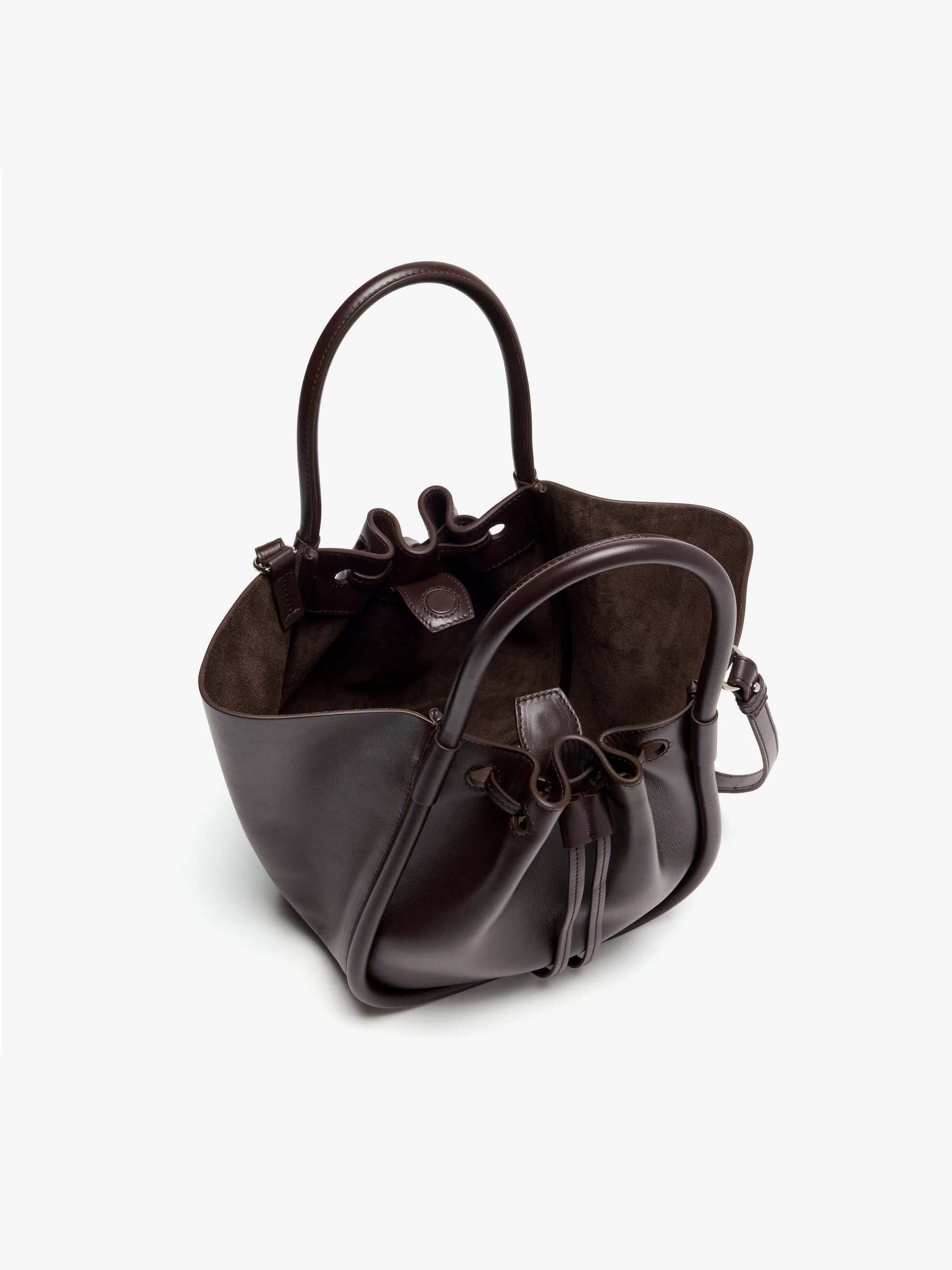 Proenza Schouler Small Ruched Tote - Espresso