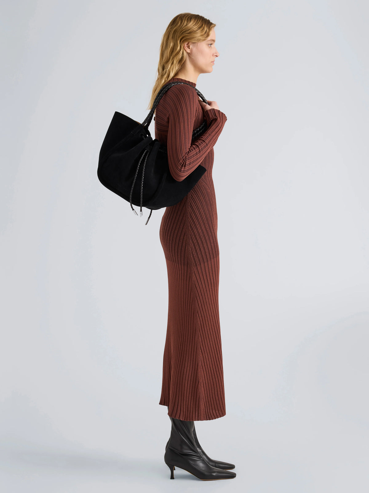 Proenza Schouler Large Ruched Tote - Black