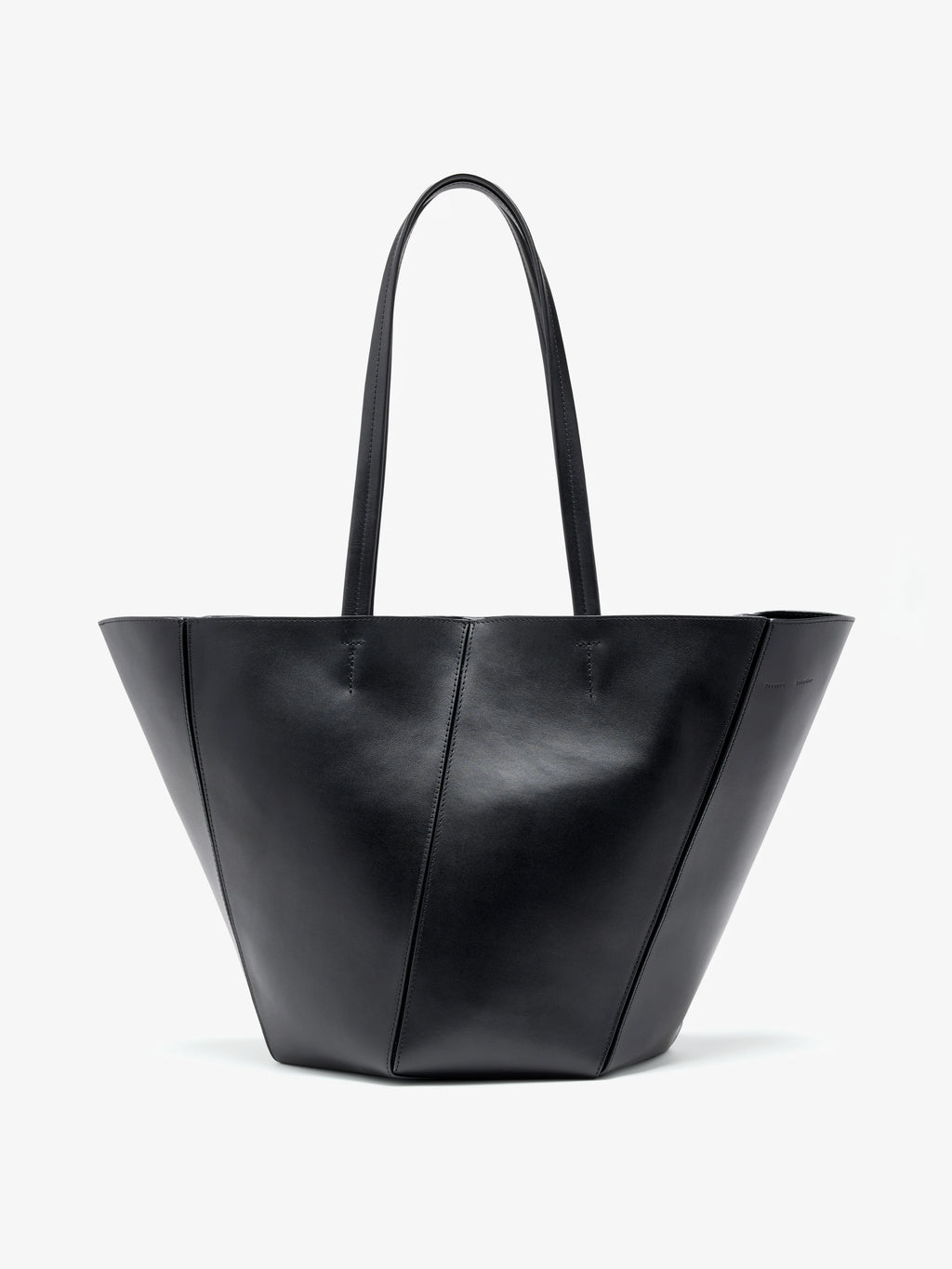 Proenza Schouler Hex Tote in Smooth Calf - Black
