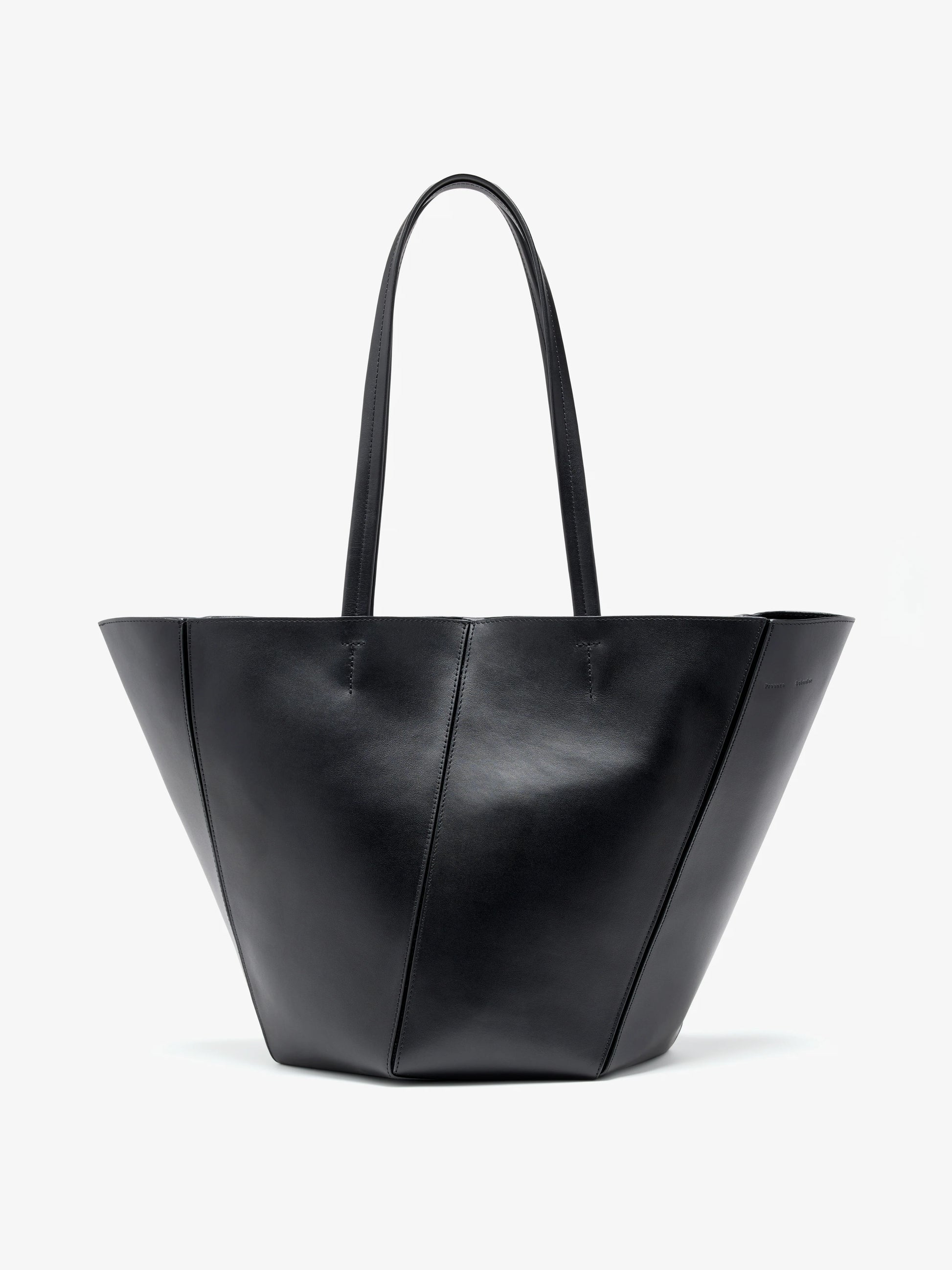 Proenza Schouler Hex Tote in Smooth Calf - Black