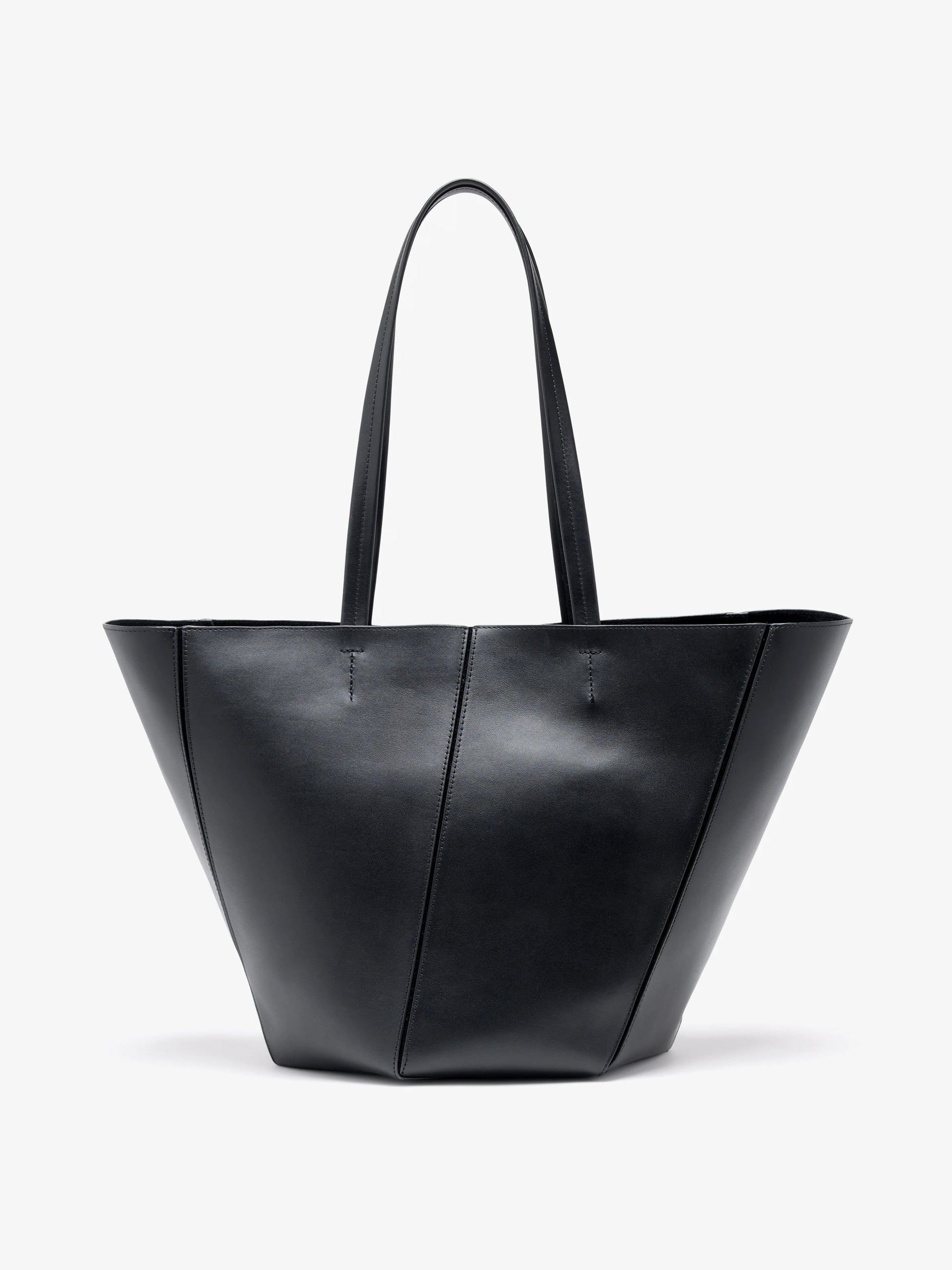 Proenza Schouler Hex Tote in Smooth Calf - Black