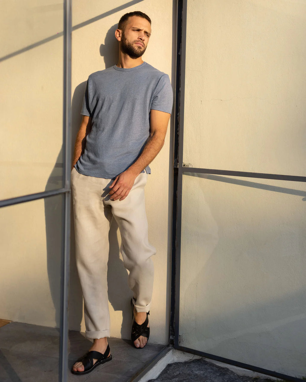 Alex Crane Bo Pants - Bone