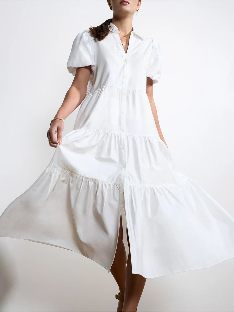 Brochu Walker The Havana Dress - Ivory