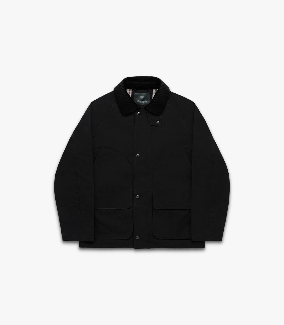 Knickerbocker Highland Dry-Wax Cotton & Nylon Coat - Black