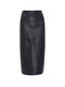 Brochu Walker Irene Vegan Leather Skirt - Black Onyx