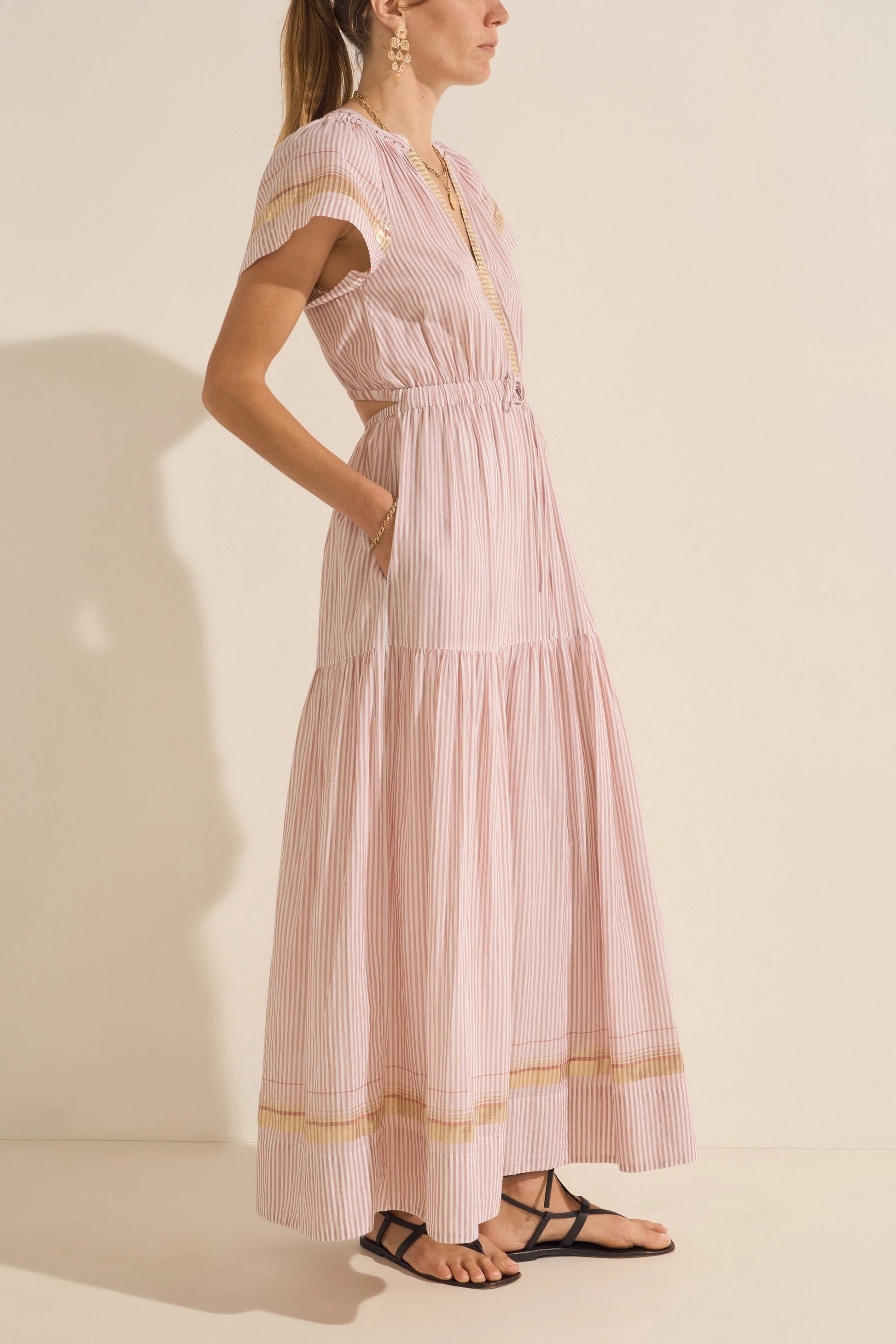 Ilio Nema Fate Dress - Ithaki Stripe