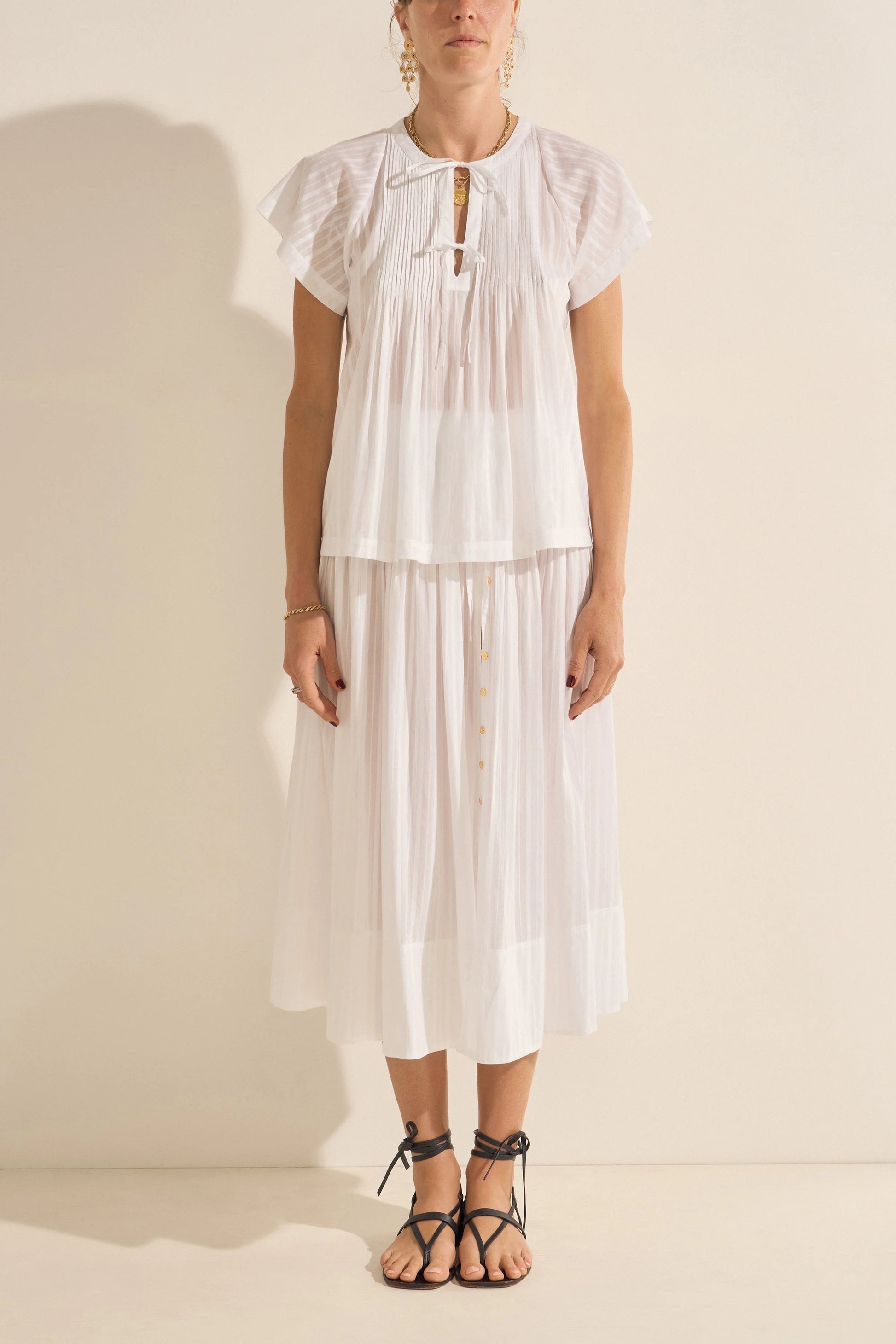 Ilio Nema Zeus Top - White