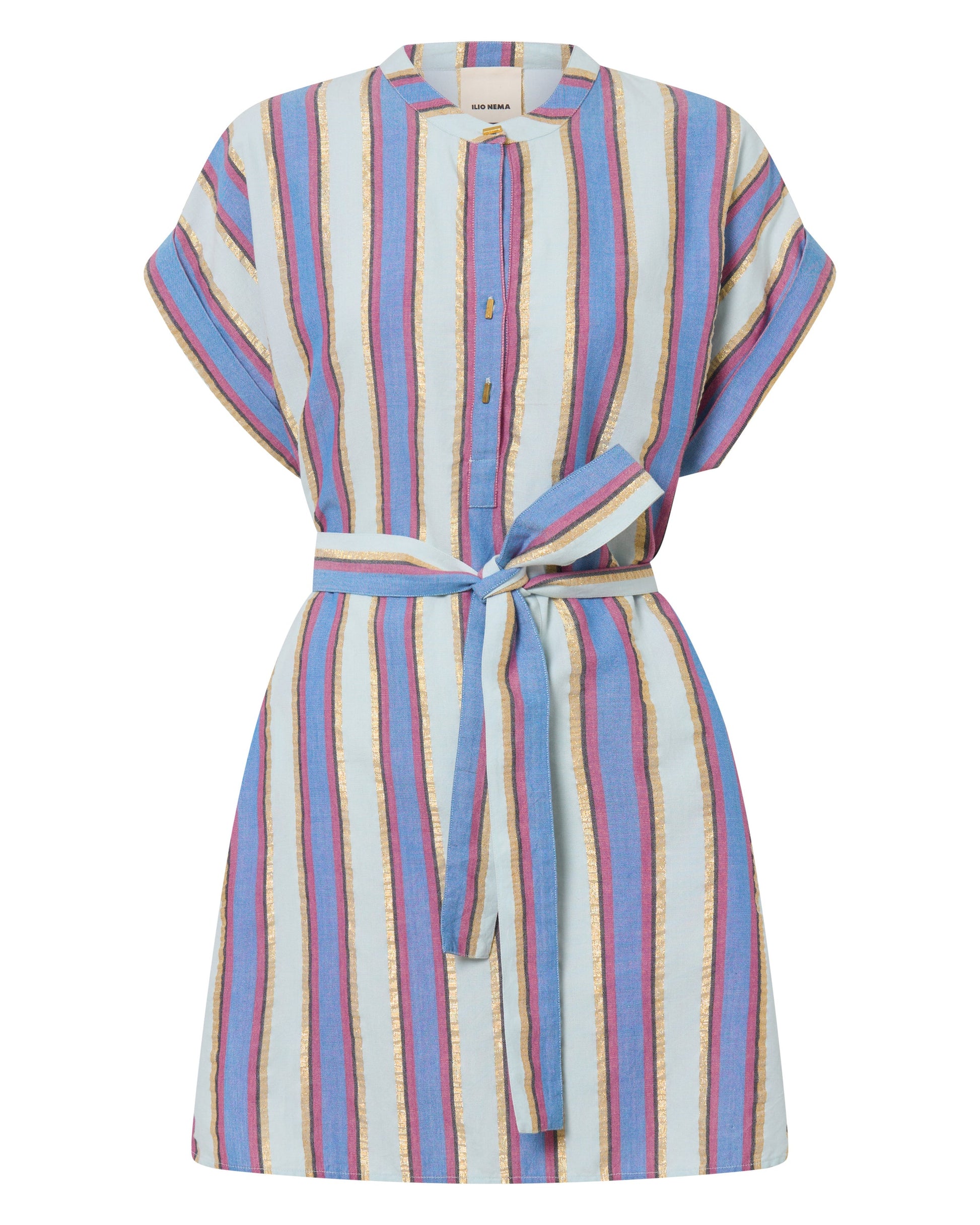 Ilio Nema Athena Tunic - Mykonos Stripe