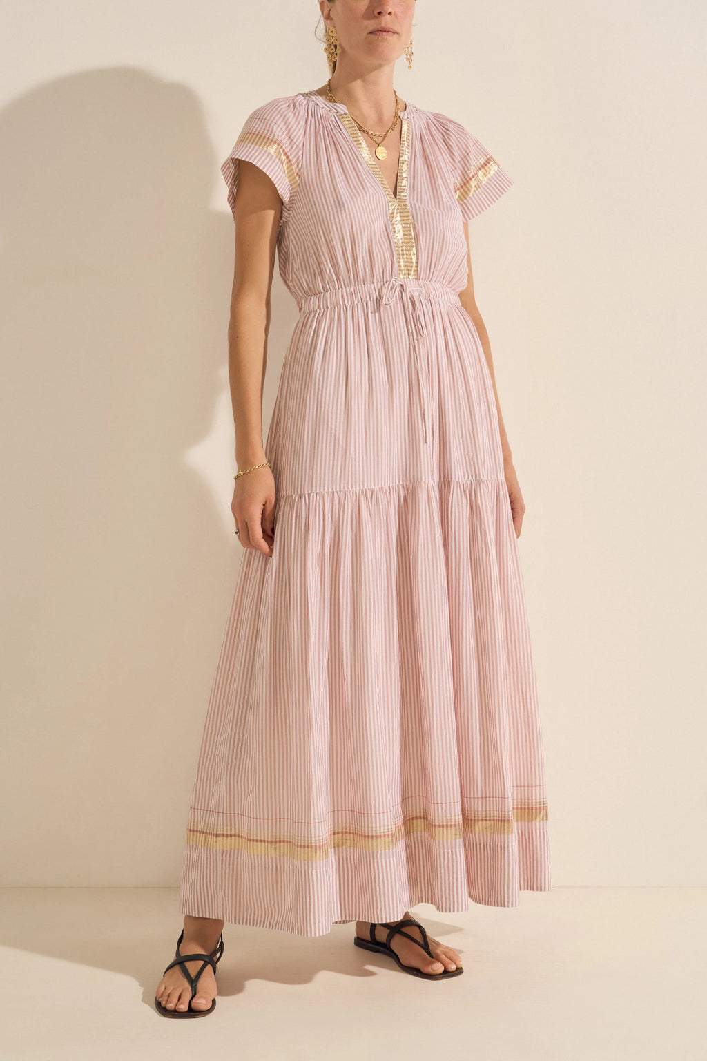 Ilio Nema Fate Dress - Ithaki Stripe
