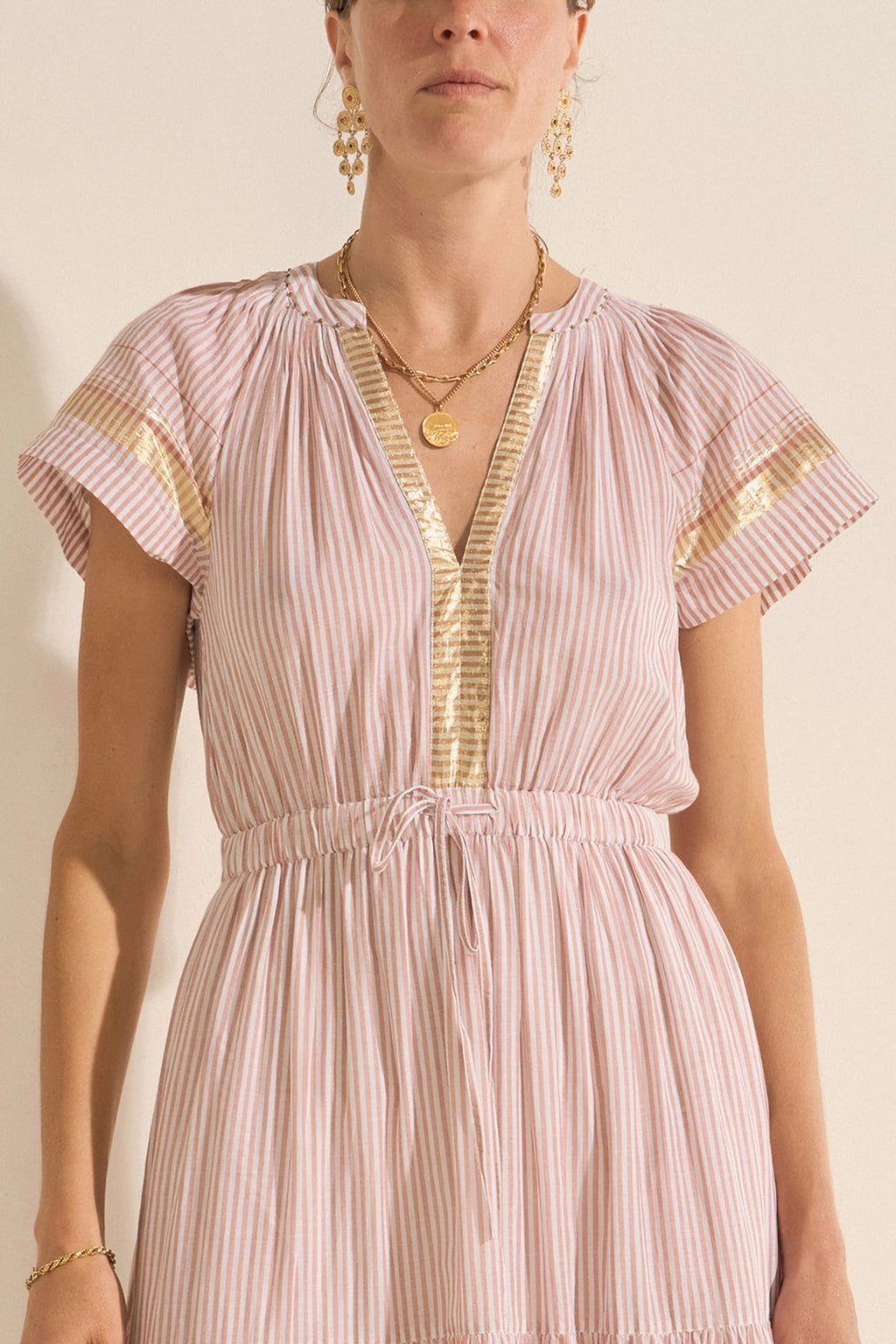 Ilio Nema Fate Dress - Ithaki Stripe