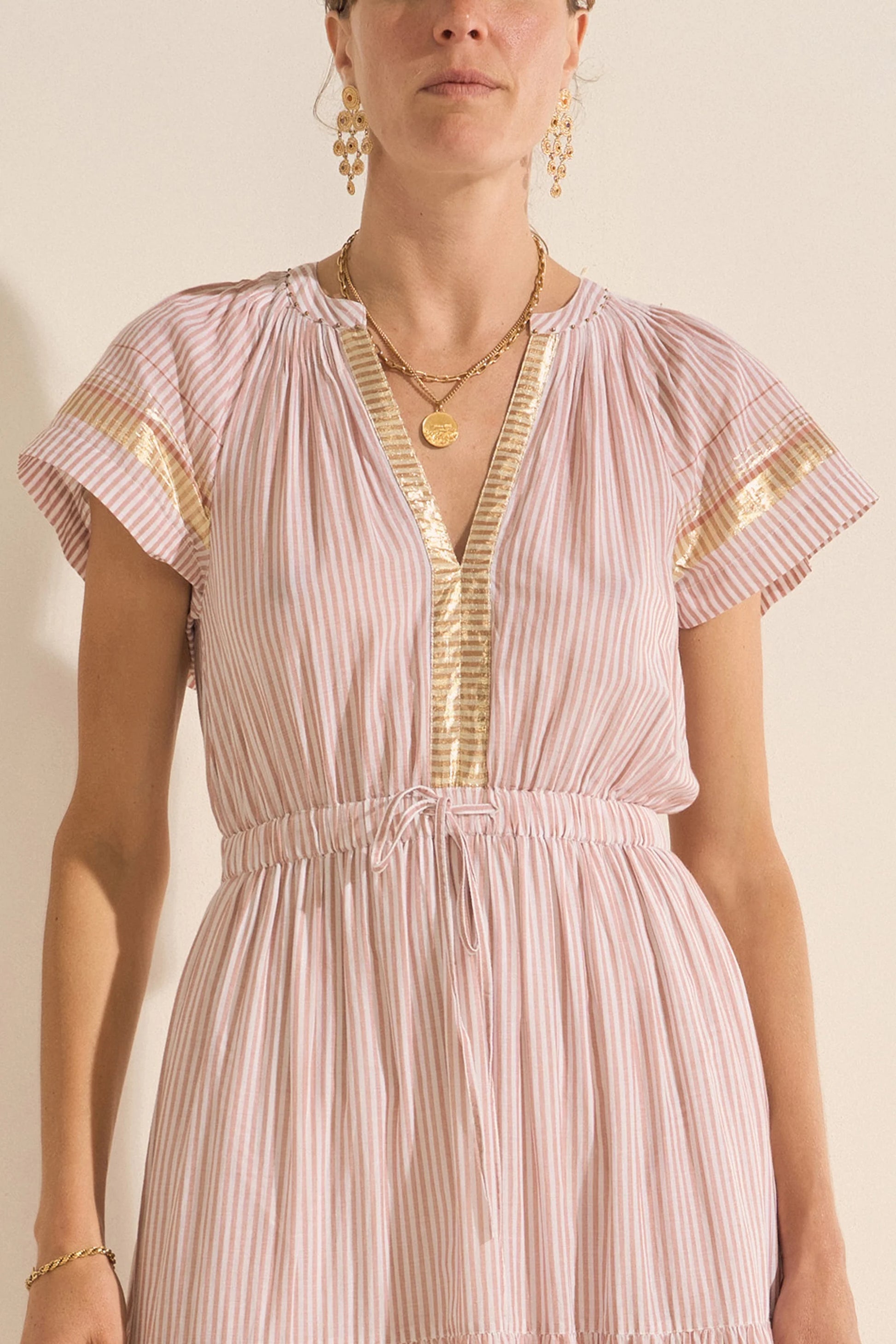 Ilio Nema Fate Dress - Ithaki Stripe