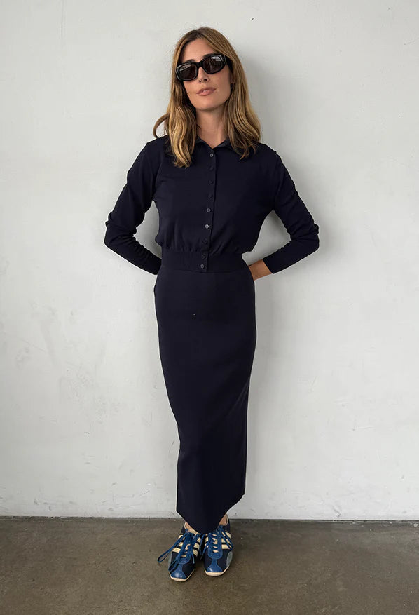 Ciao Lucia Matthea Skirt Midnight Knit