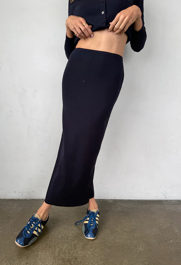 Ciao Lucia Matthea Skirt Midnight Knit