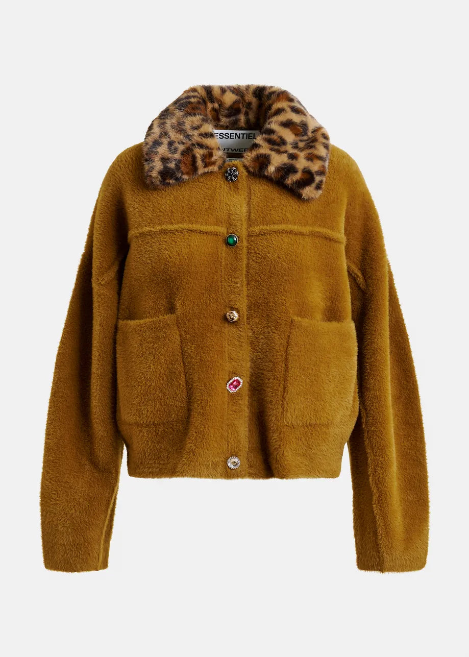 Essentiel Antwerp Cardigan - Brown
