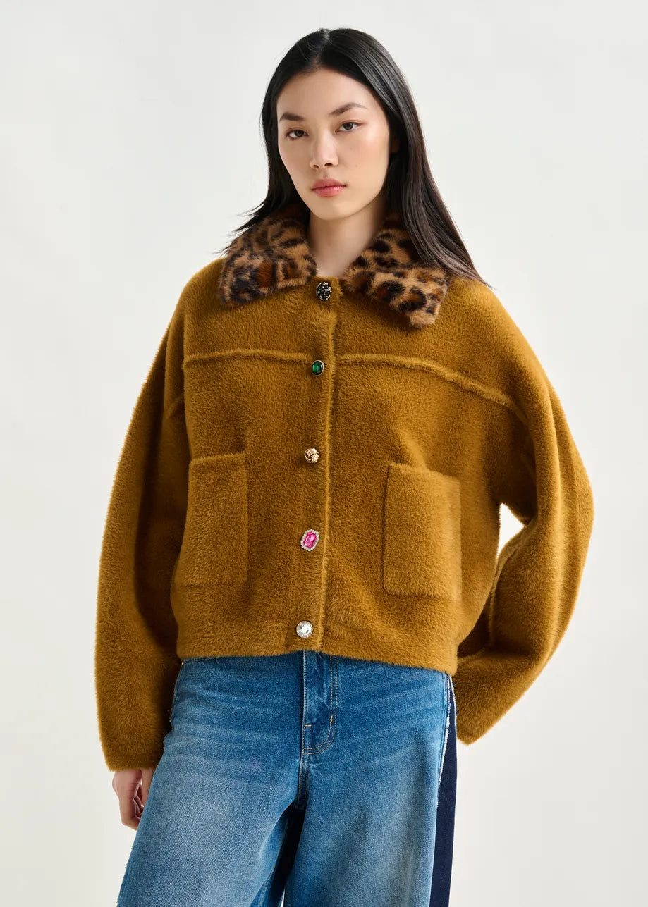 Essentiel Antwerp Cardigan - Brown