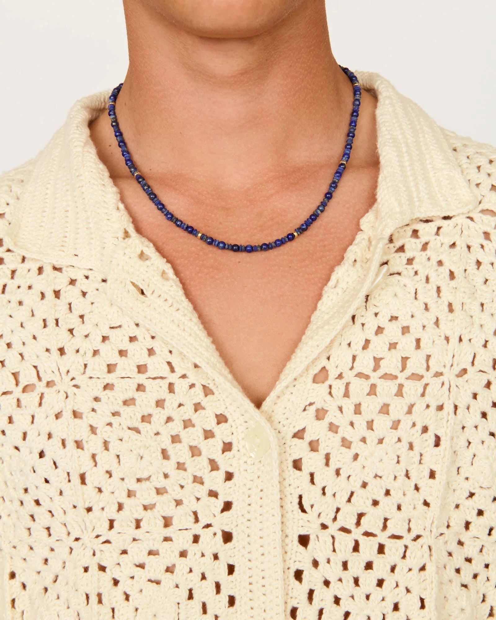 éliou Leo Necklace  - Blue