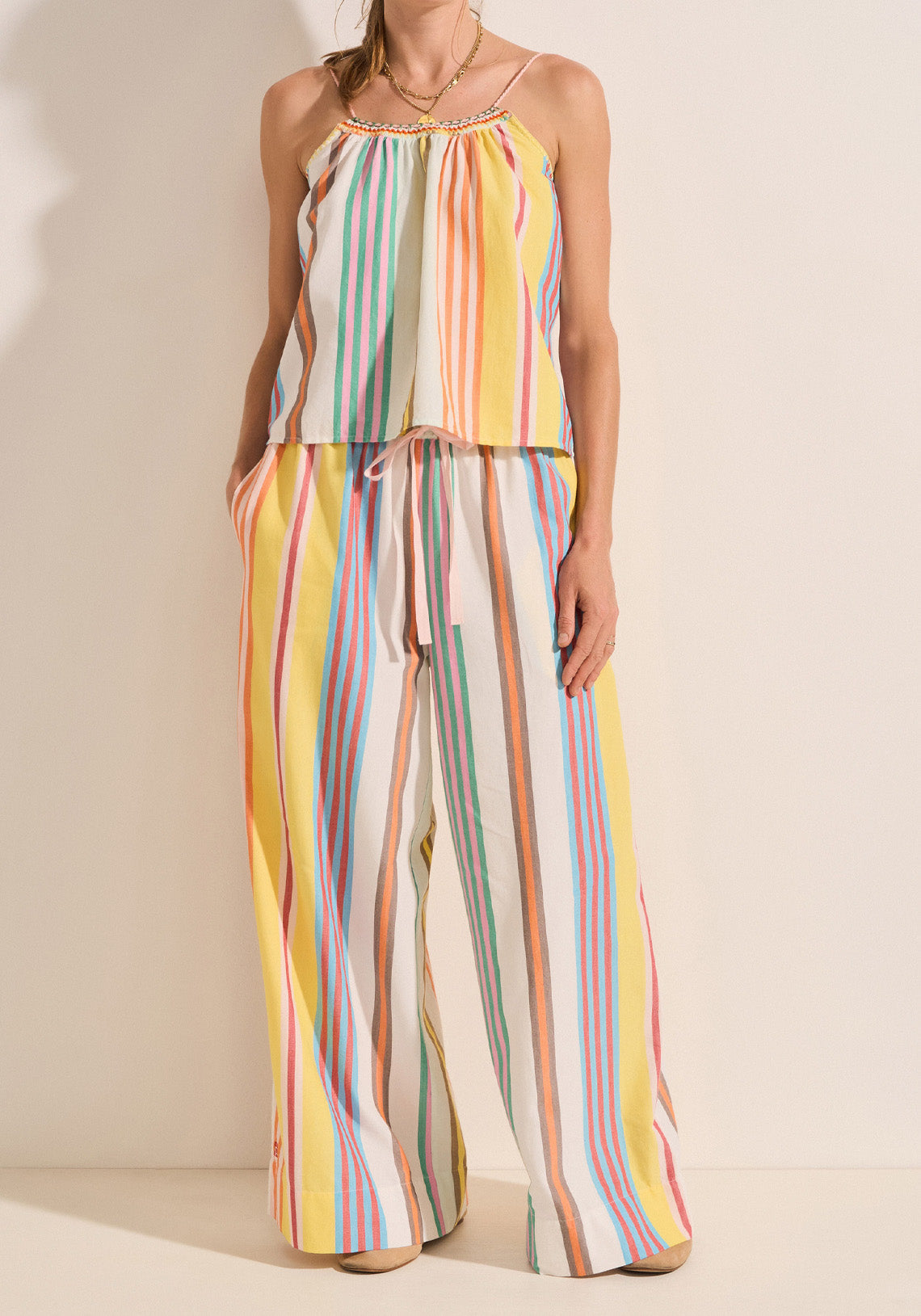 Ilio Nema Clio Pants in Heraklion Stripe