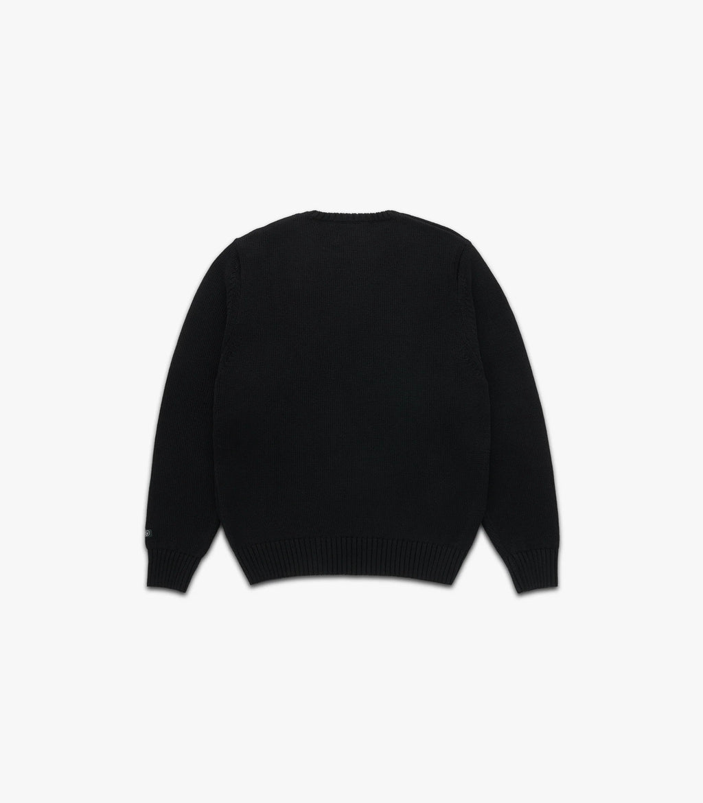 Knickbocker Ivy Cotton Sweater - Black