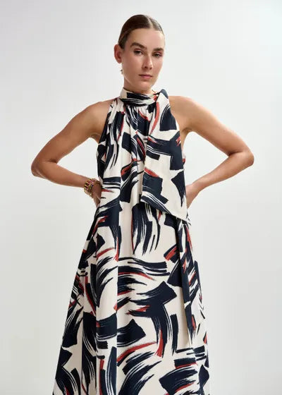 jayda silk dress ALLSAINTS Jayda V-Neck Zip Front Mini Dress