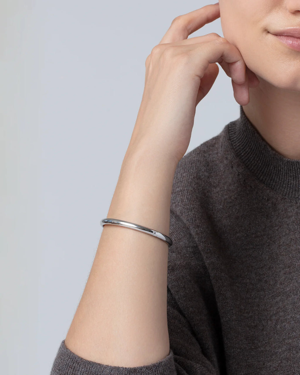 Jenny Bird Remi Bangle - Silver