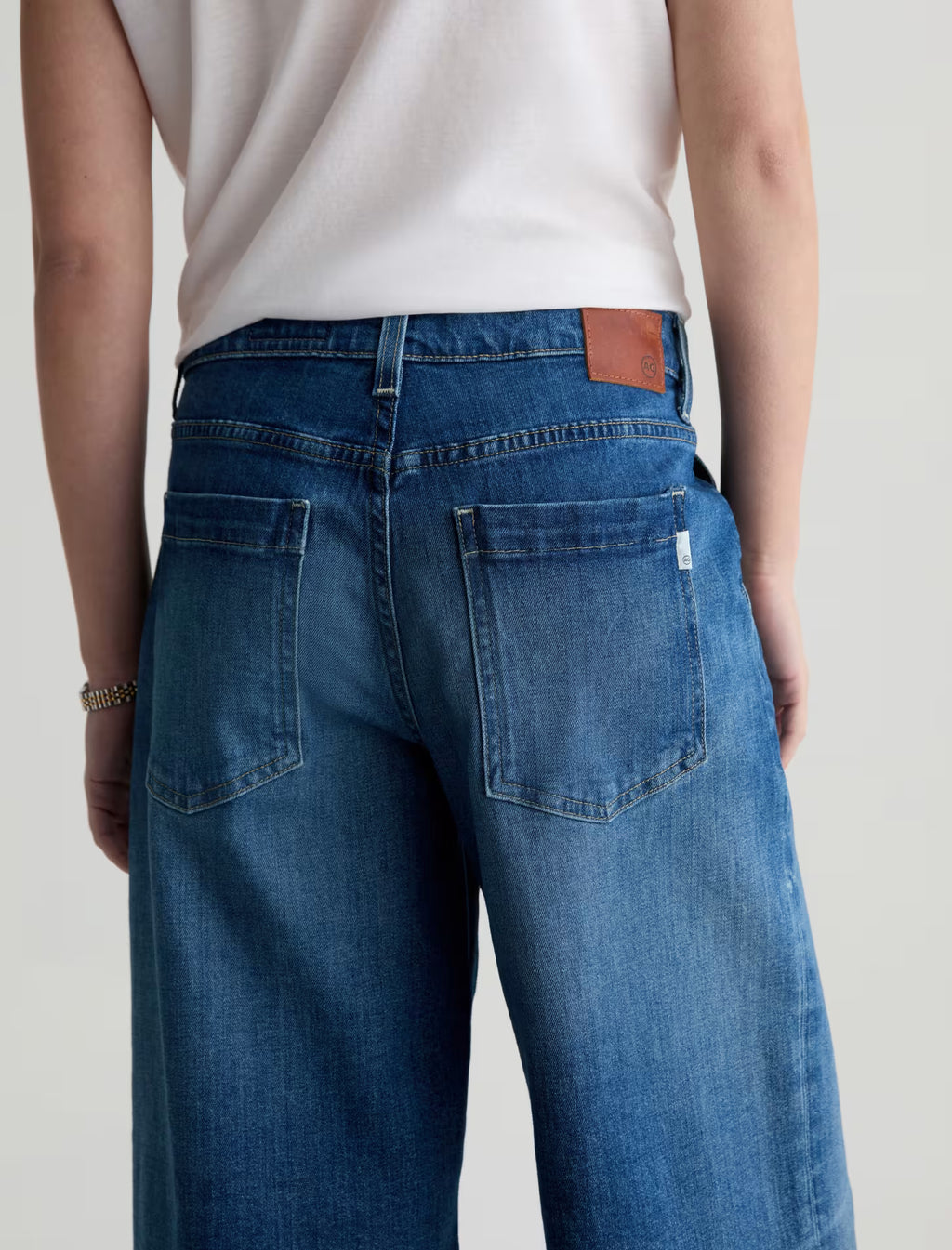AG Stella Ankle Jean Low Slung Palazzo -Owens Valley