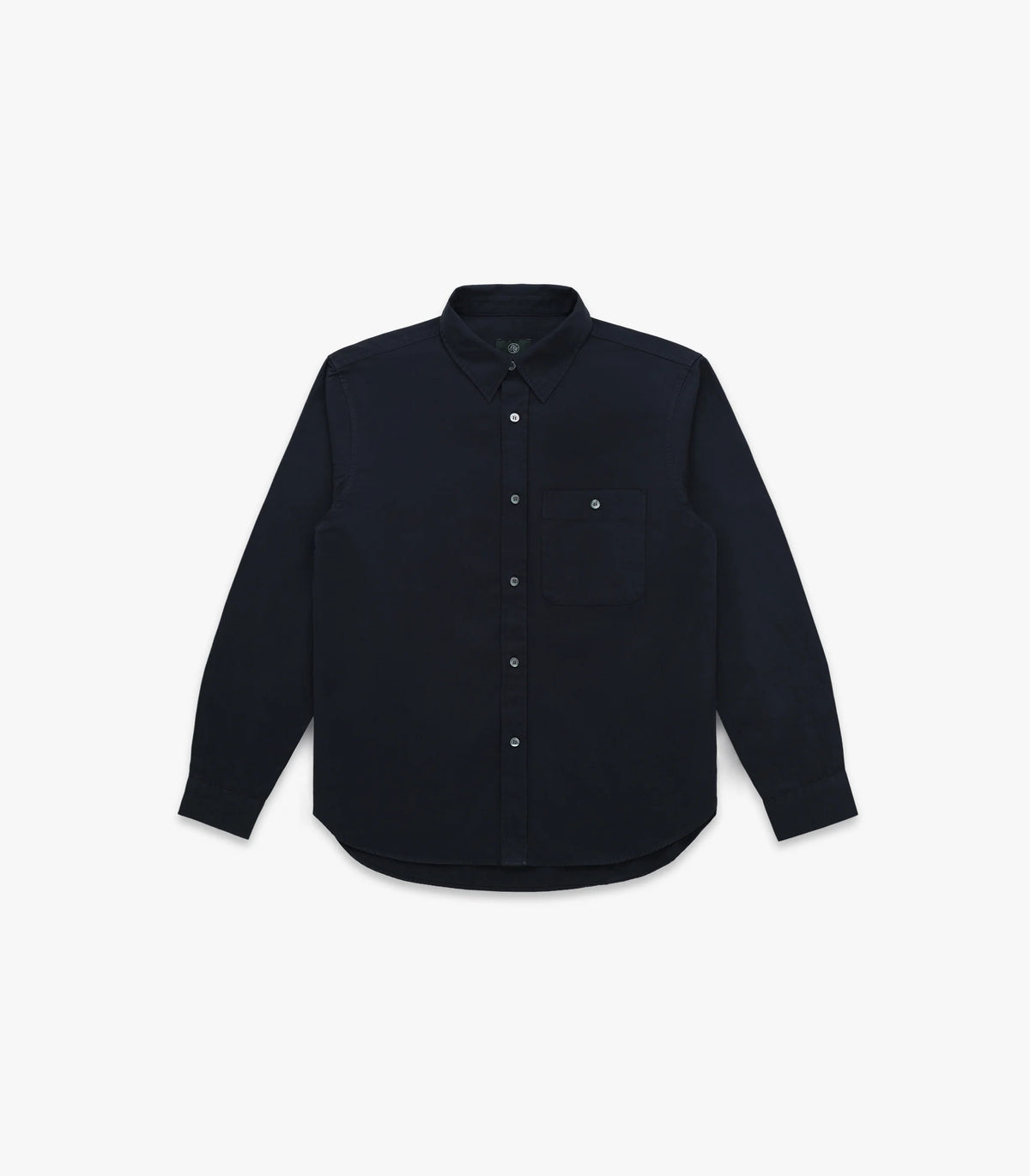 Knickerbocker Jones Twill Cotton Shirt - Midnight Navy