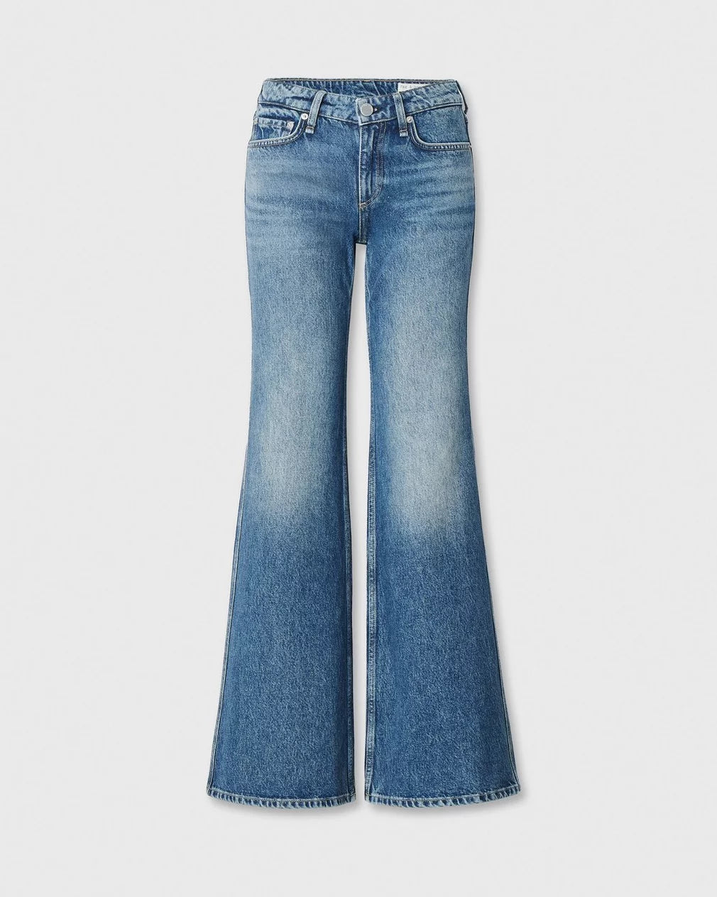 Rag and Bone Josie Low Rise Relaxed Flare - Flora