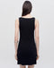 Re/Done Sporty Contrast Dress in Black