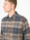 Oliver Spencer Treviscoe Shirt Larsen Brown