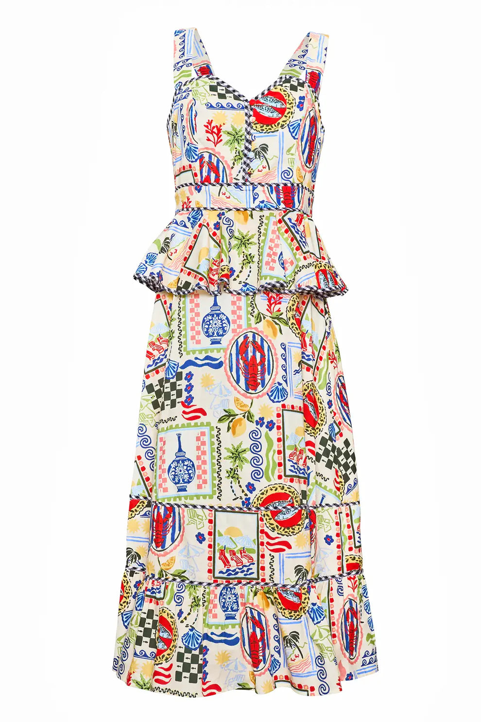 Hunter Bell Lacey Dress - Coastal Conversation