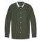 Le Alfré 'Le Original' Contrast Collar Oxford Shirt - Hunter Green
