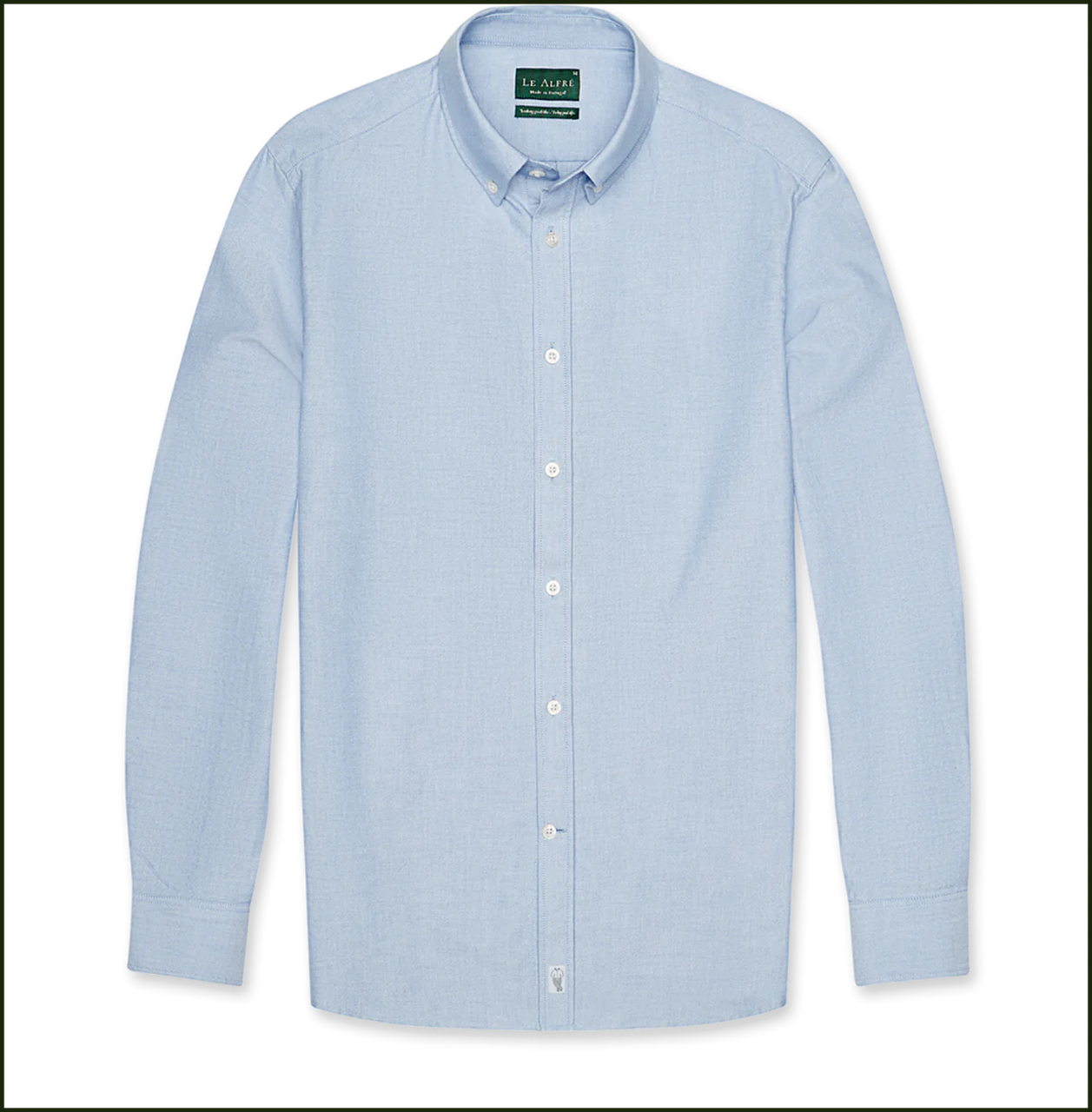 Le Alfré 'Le Bleu' Oxford Shirt