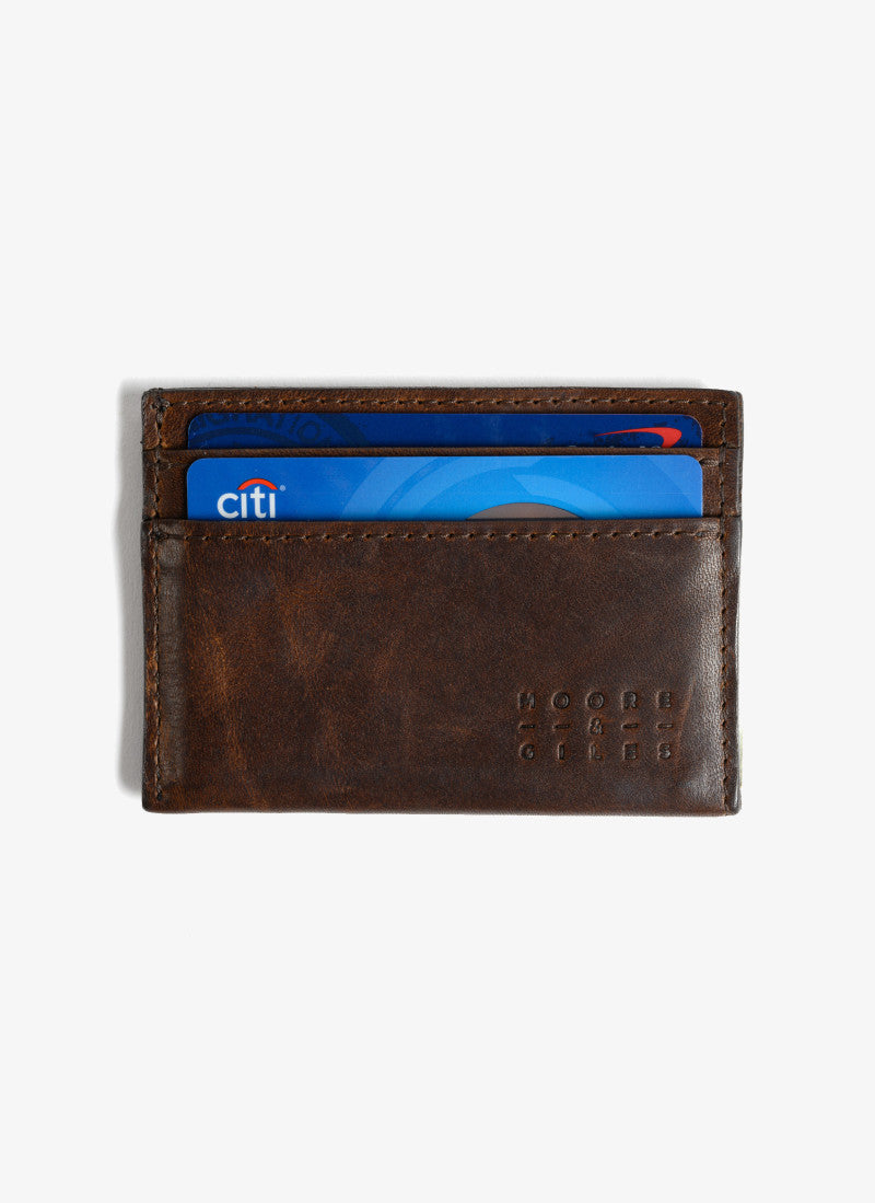 Moore & Giles License Wallet - Baldwin Oak