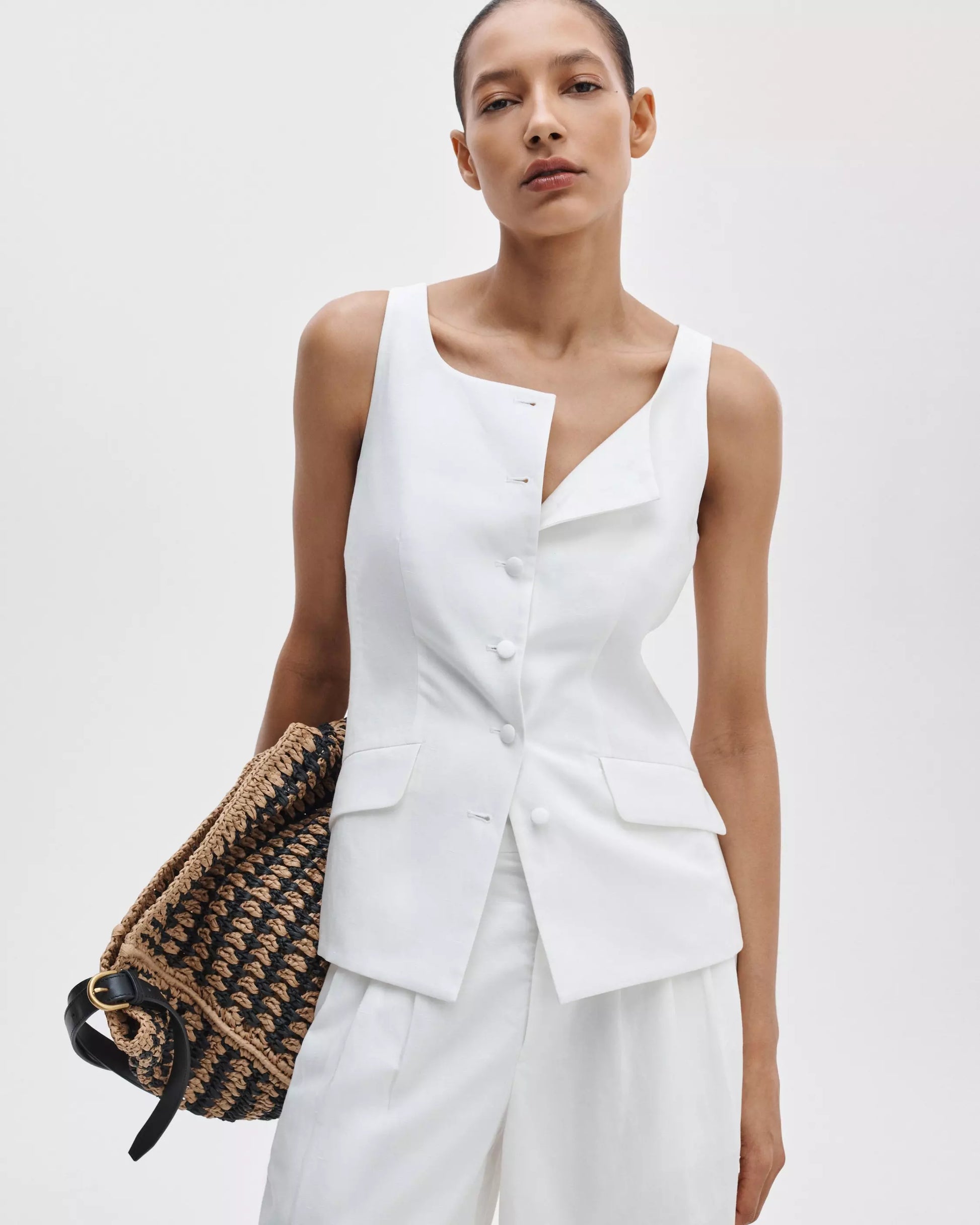 Rag & Bone Lola Boatneck Vest